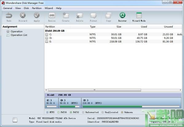 Wondershare,Wondershare Disk Manager,磁盘分区