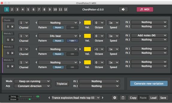 ChordPotion MIDI下载,MIDI工具,MIDI插件,midi音序器