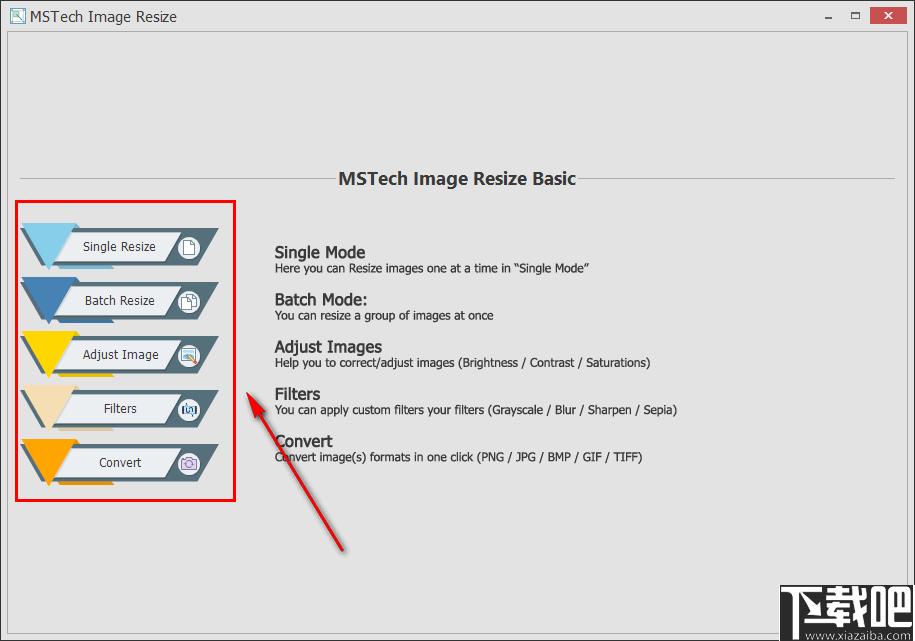 MSTech Image Resize Basic下载,图像压缩,图像转换