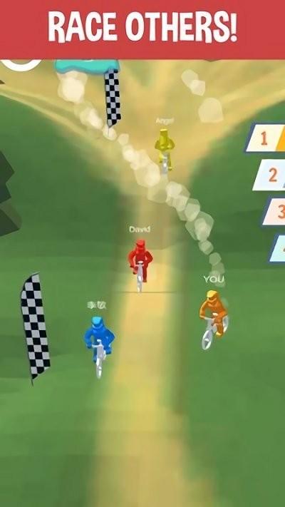 下山比赛3d手机版下载,下山比赛3d,竞速游戏,自行车游戏