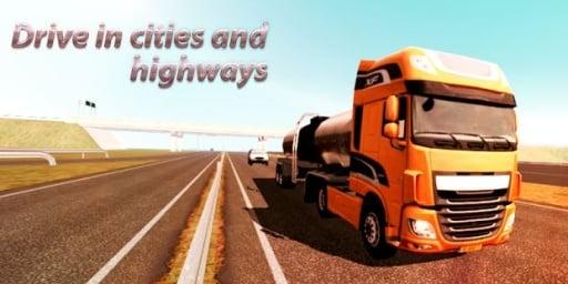 欧洲卡车模拟手机版下载,欧洲卡车模拟,赛车游戏